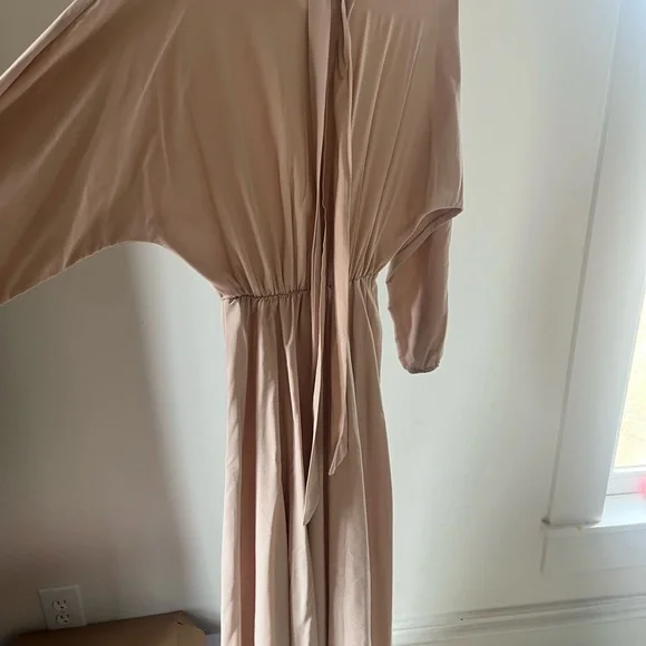 Long Sleeve Maxi Dress. Pink Casual Maxi Dress. Modest Summer Dress. | Color: Pink | Size: S | Ayahnajjar's Closet